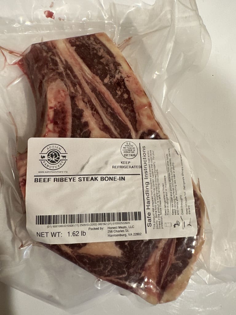 Assorted Autism Sanctuary beef cuts
