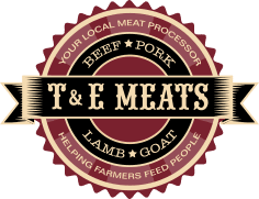 T&E Meats logo